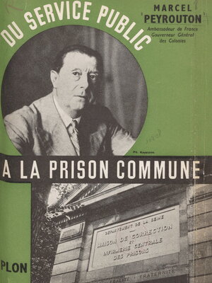 cover image of Du service public à la prison commune